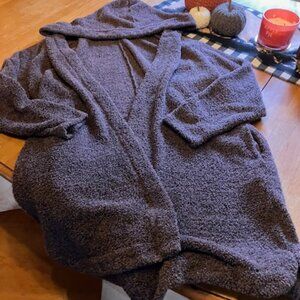 Long Brown Sherpa Cardigan with POCKETS!